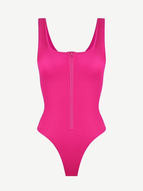 Maillot de Bain Zippé Sculptant