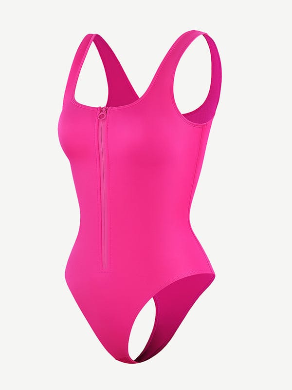 Maillot de Bain Zippé Sculptant