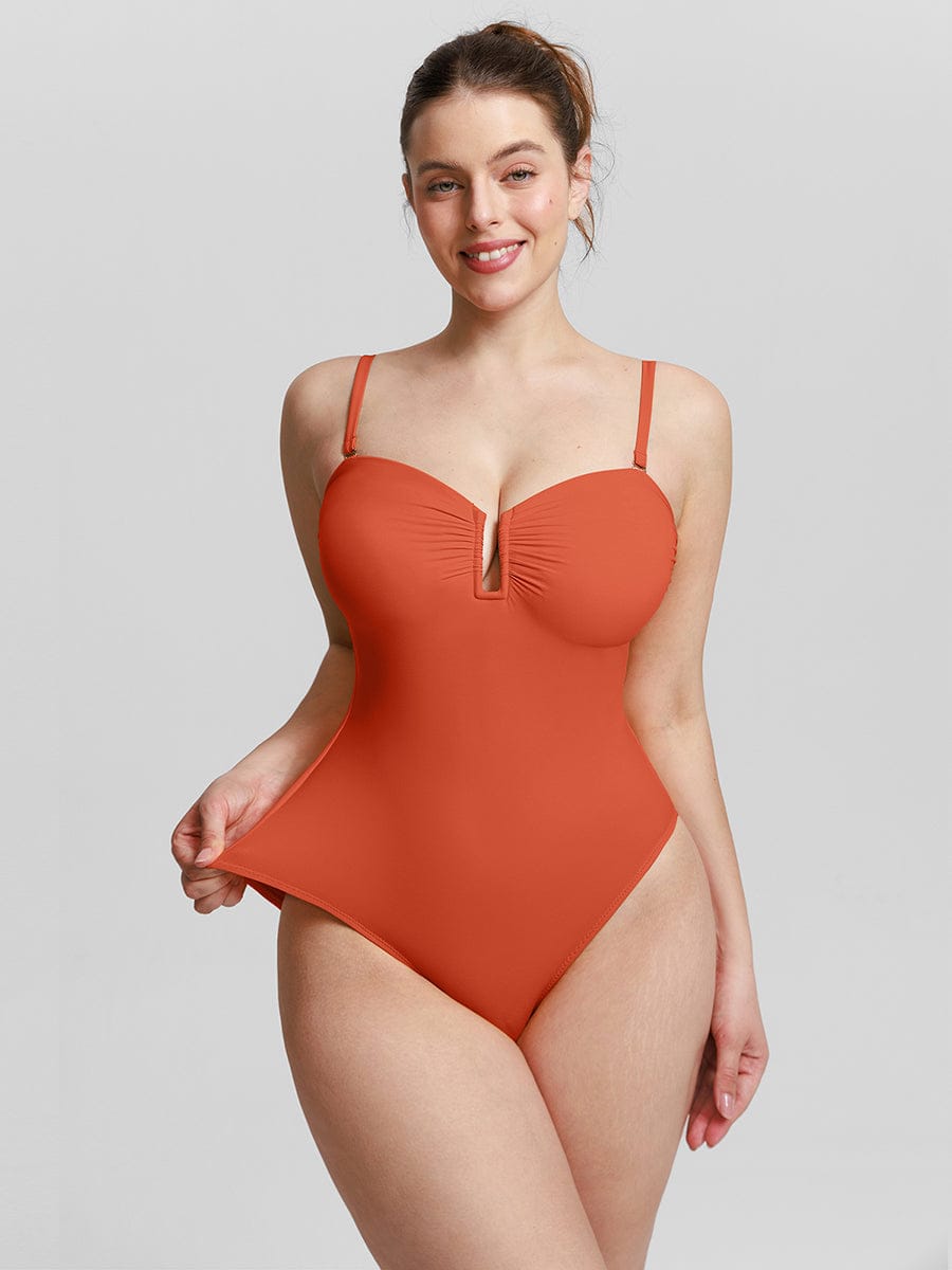 Maillot de Bain Bustier Sculptant