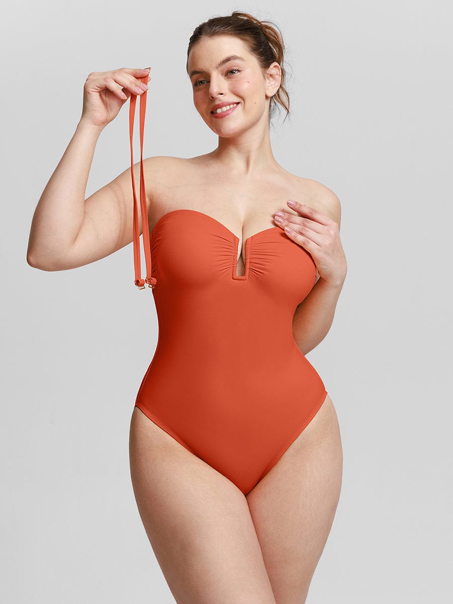 Maillot de Bain Bustier Sculptant
