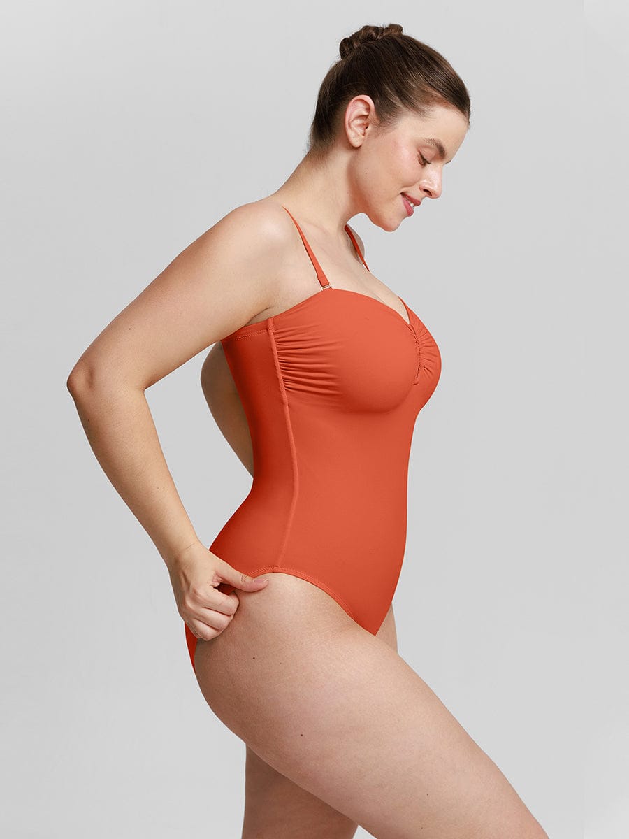 Maillot de Bain Bustier Sculptant
