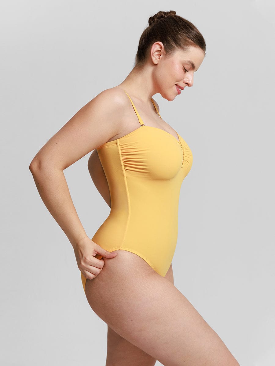 Maillot de Bain Bustier Sculptant