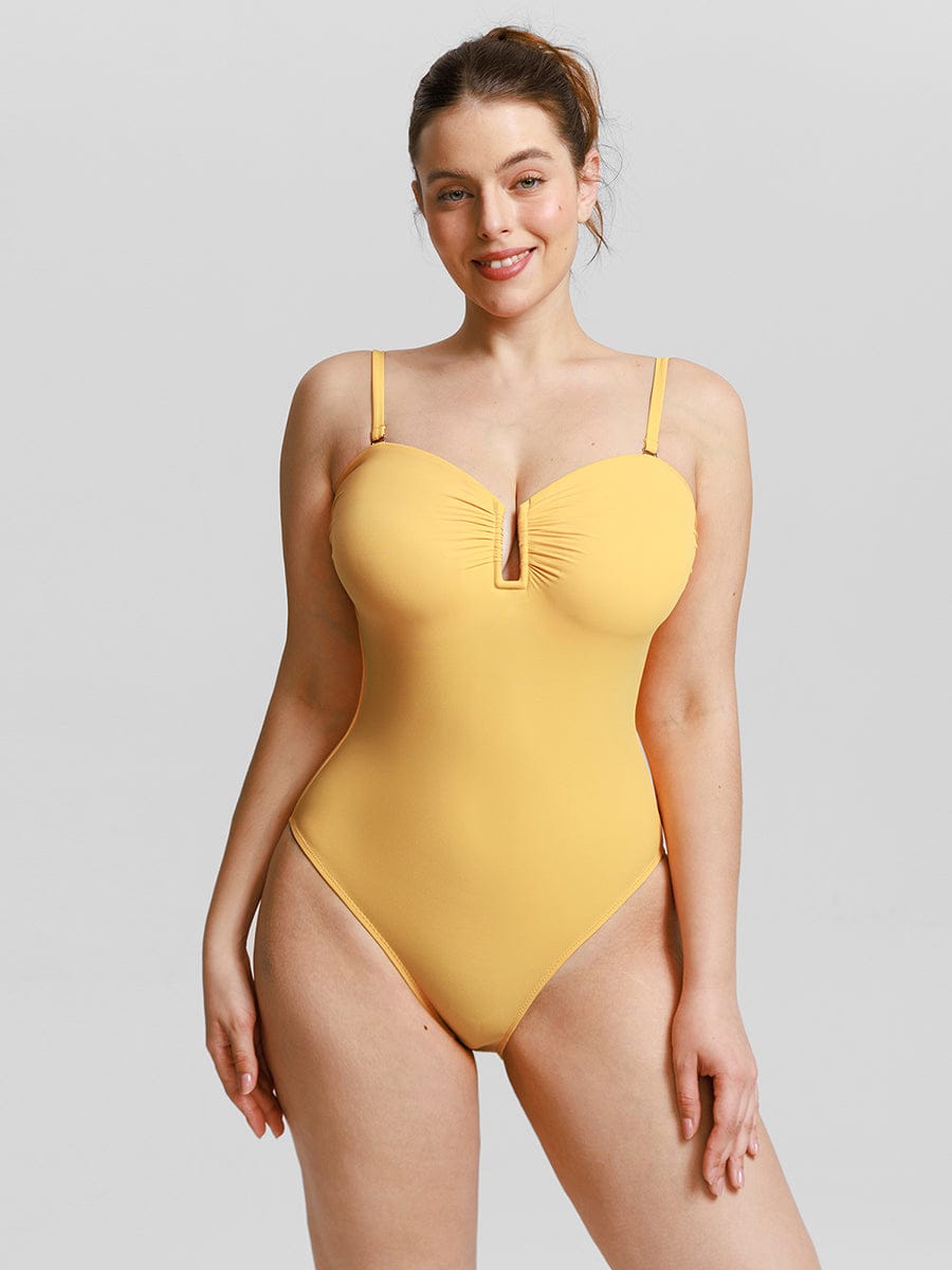 Maillot de Bain Bustier Sculptant