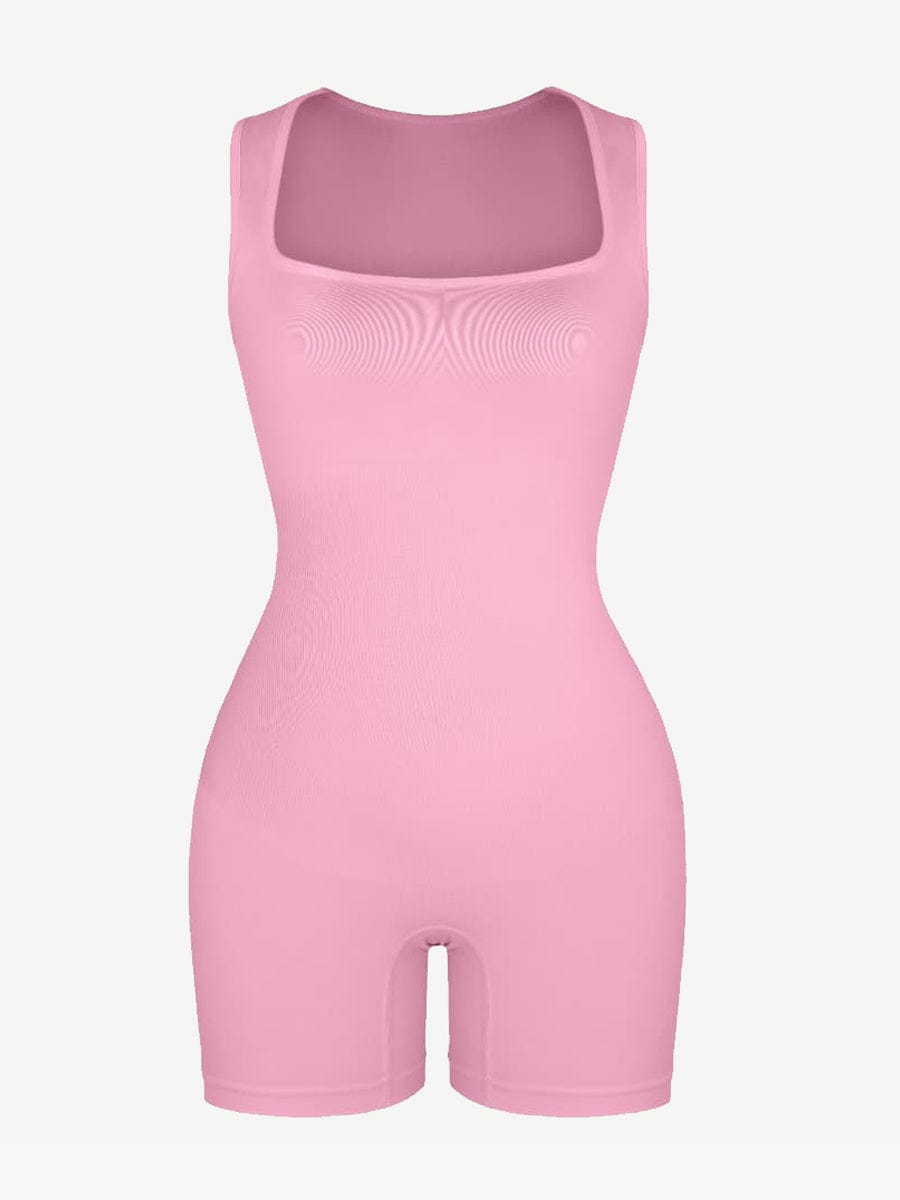 Combinaison Courte Sculptante Soutien-Gorge Intégré