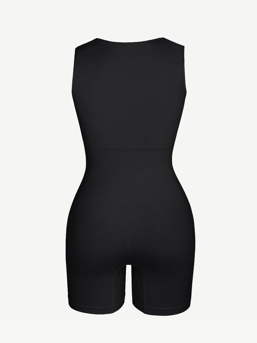 Combinaison Courte Sculptante Soutien-Gorge Intégré