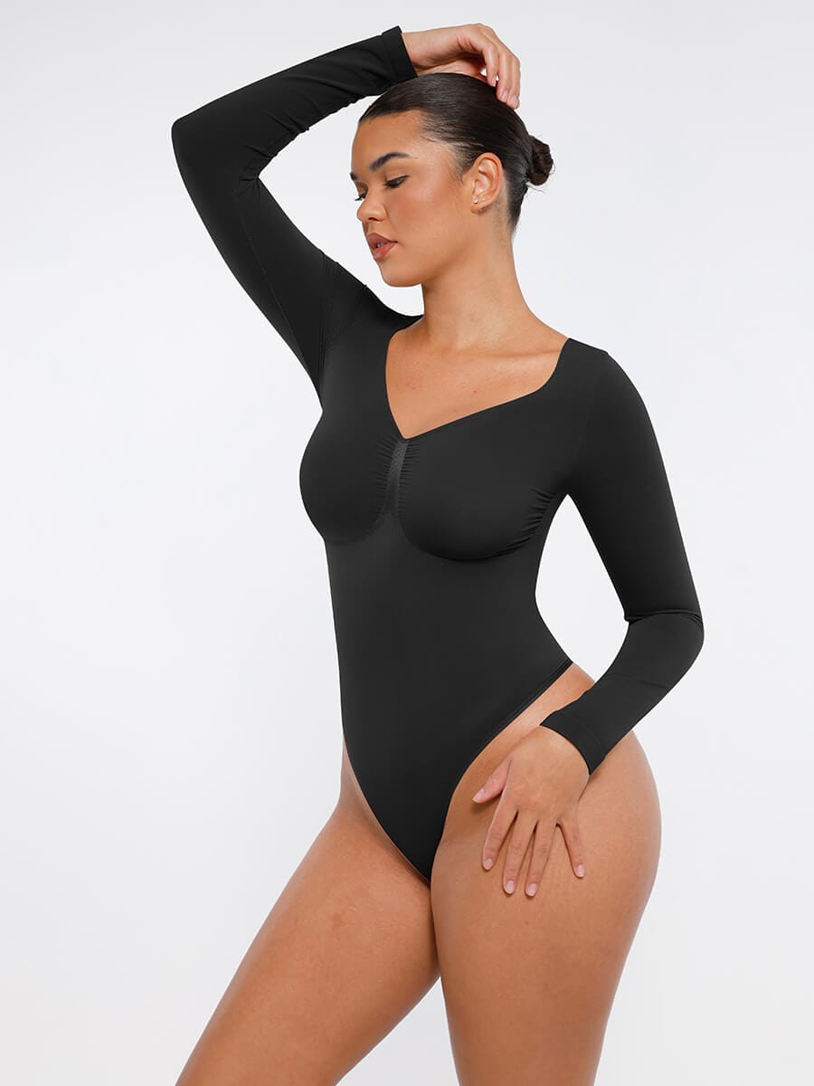 Body Tanga Ventre Plat