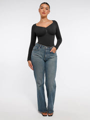 Body Tanga Ventre Plat