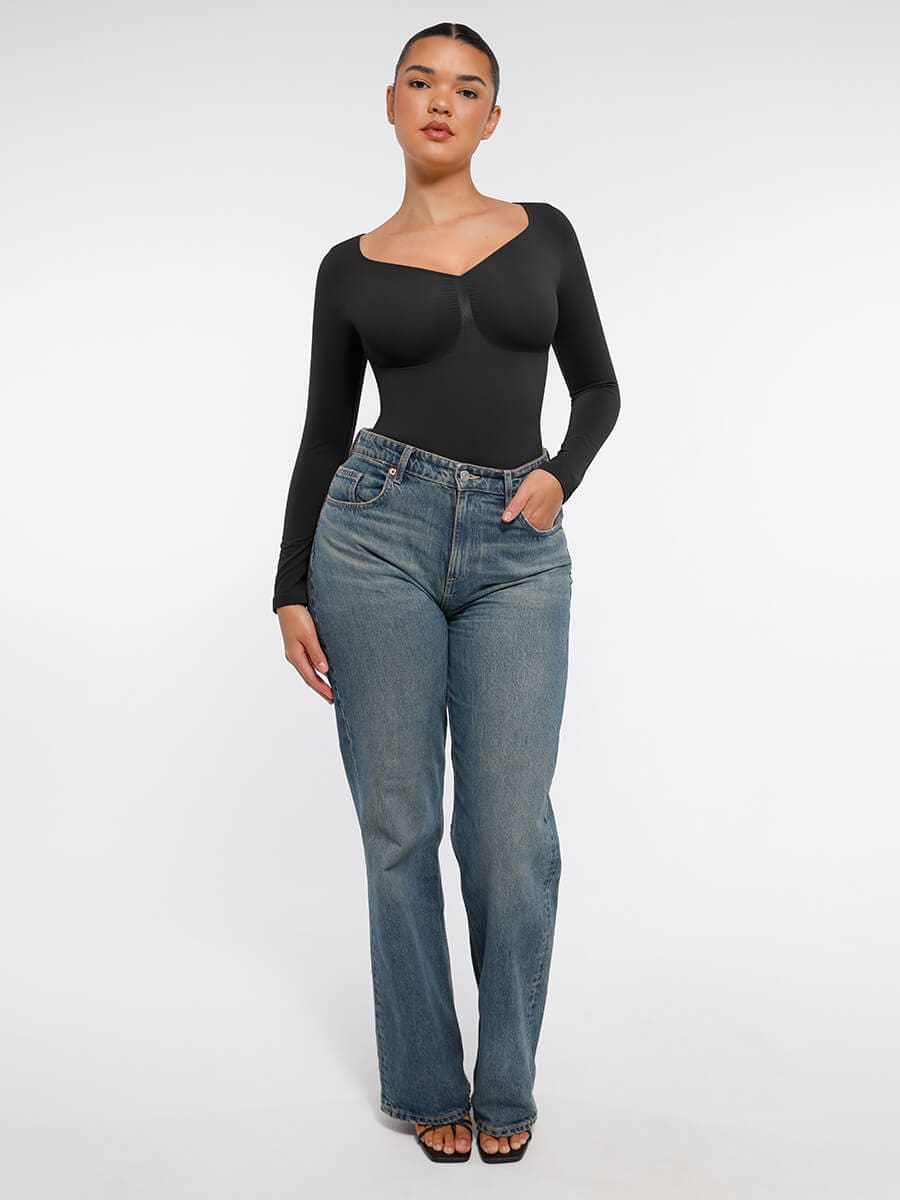 Body Tanga Ventre Plat
