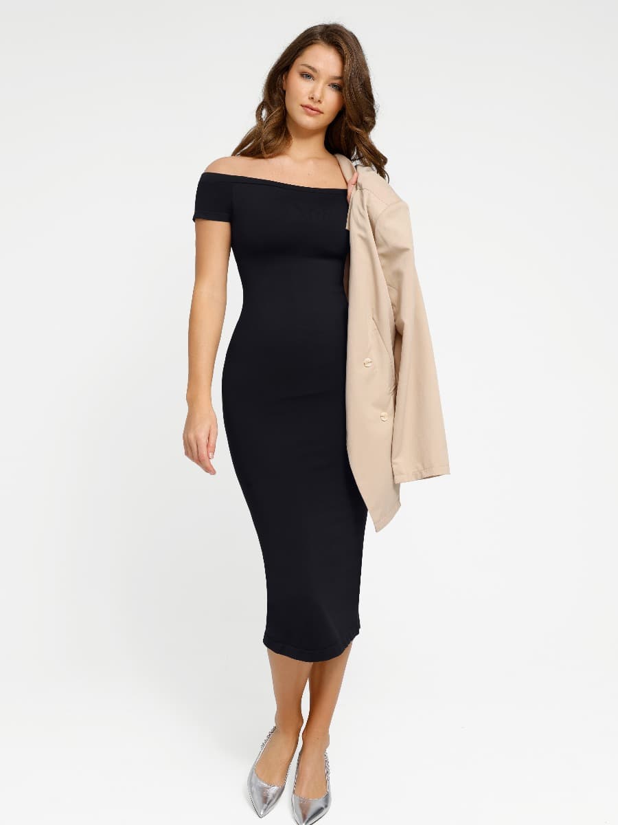 Robe Sculptante Soutien-Gorge Intégré