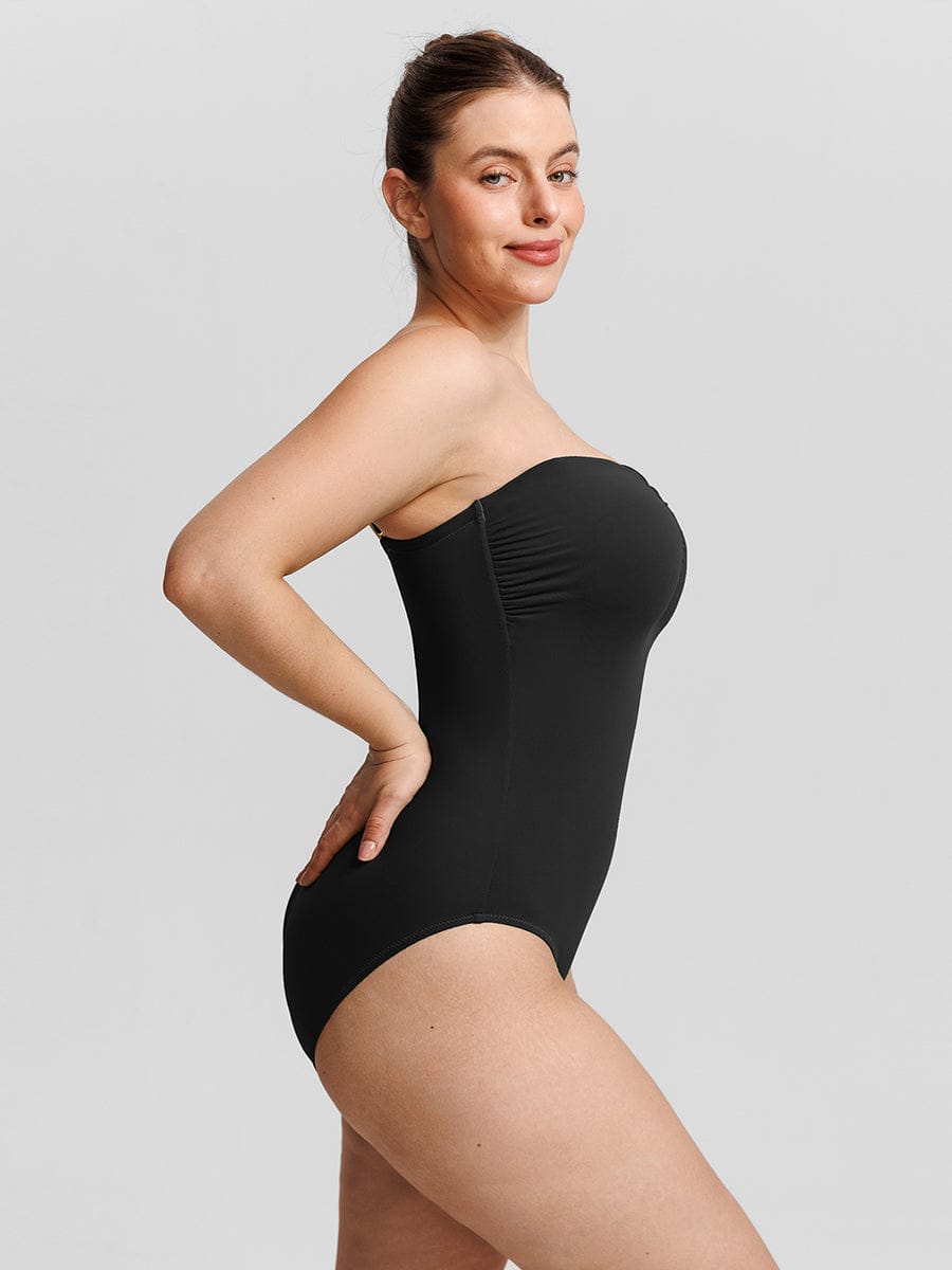 Maillot de Bain Bustier Sculptant